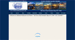 Desktop Screenshot of oaklandsrestaurant.net